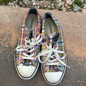 Madras Converse All Stars